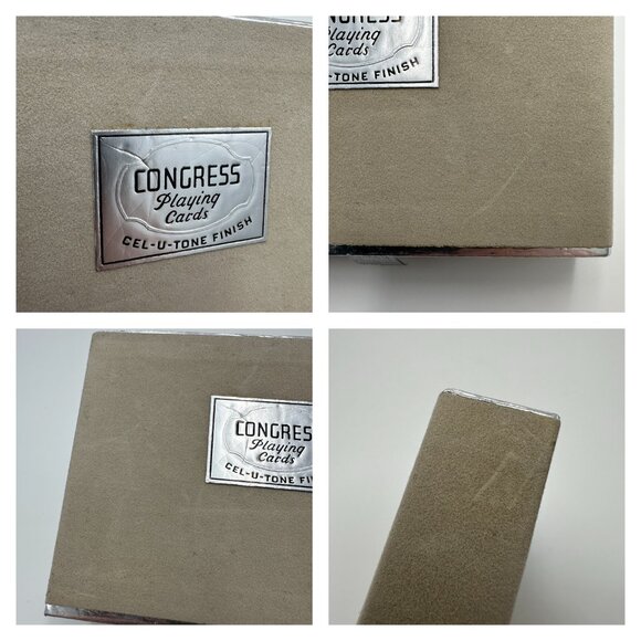 Vintage Double Deck Colonial Williamsburg Congress Playing Cards / Cards Sealed - Picture 11 of 11